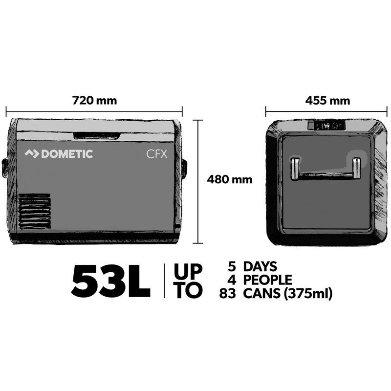 Dometic CFX3 55IM with Bonus Matching Protective Cover