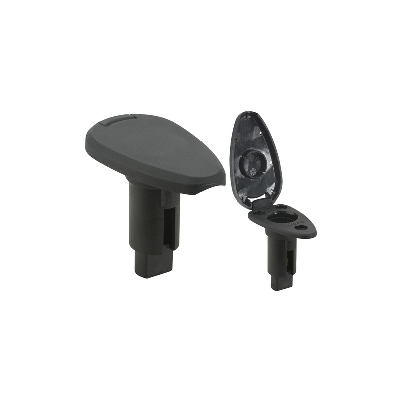 Attwood LightArmor Plug-in Bases - Black Teardrop 2 pins