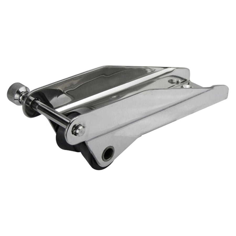 SAW Bow Roller with Pin - Stainless Steel - 195mm