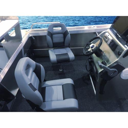 Relaxn Seat Deluxe Bay Series Grey and Black Carbon