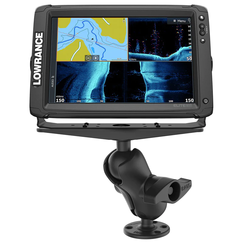 RAM Mounts Large Marine Electronics Mount - D Size