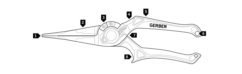 Gerber Magniplier - 7.5 Needlenose