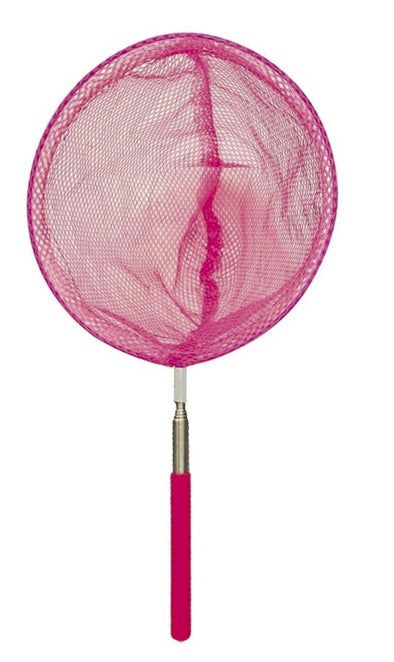 Kids Telescopic Landing Net - Blue and Pink - Pink