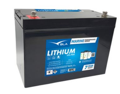 BLA 12V 100Ah Lithium Marine Performance Batteries