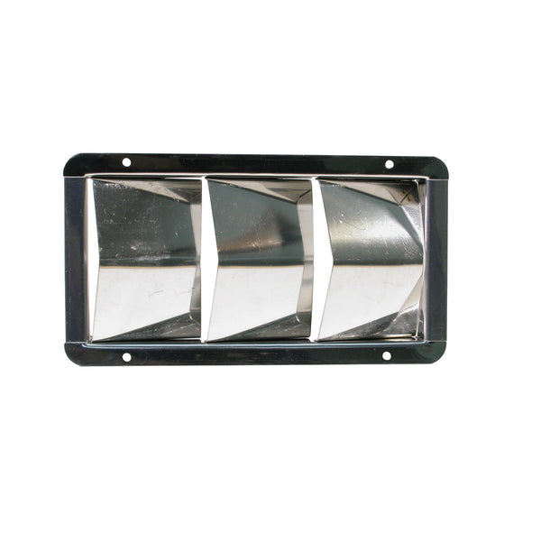 Marine Town Louvre Vent - Stainless Steel ”˜V”™