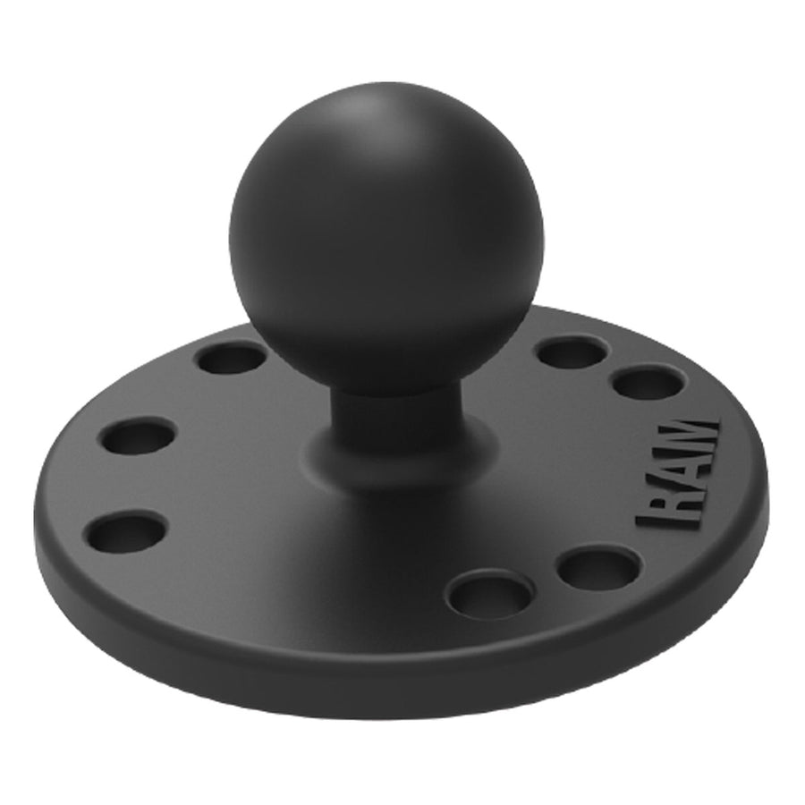 RAM Mounts Round Plate with Ball - B Size 1''