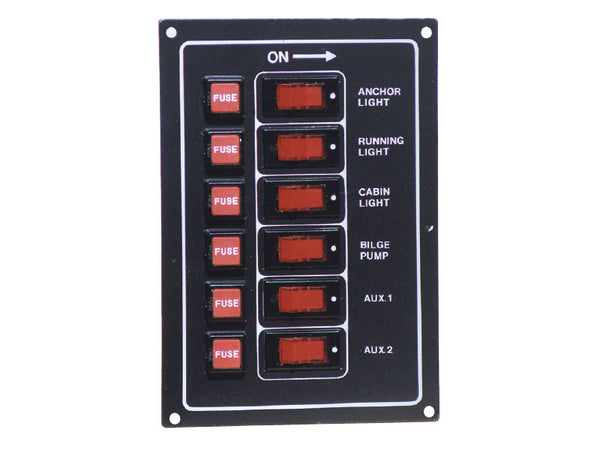 Switch Panel - Black Alloy (114010)