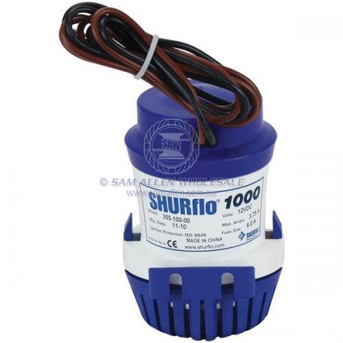 SHURflo Bilge Pumps - 12V 500GPH / 700GPH / 1000GPH