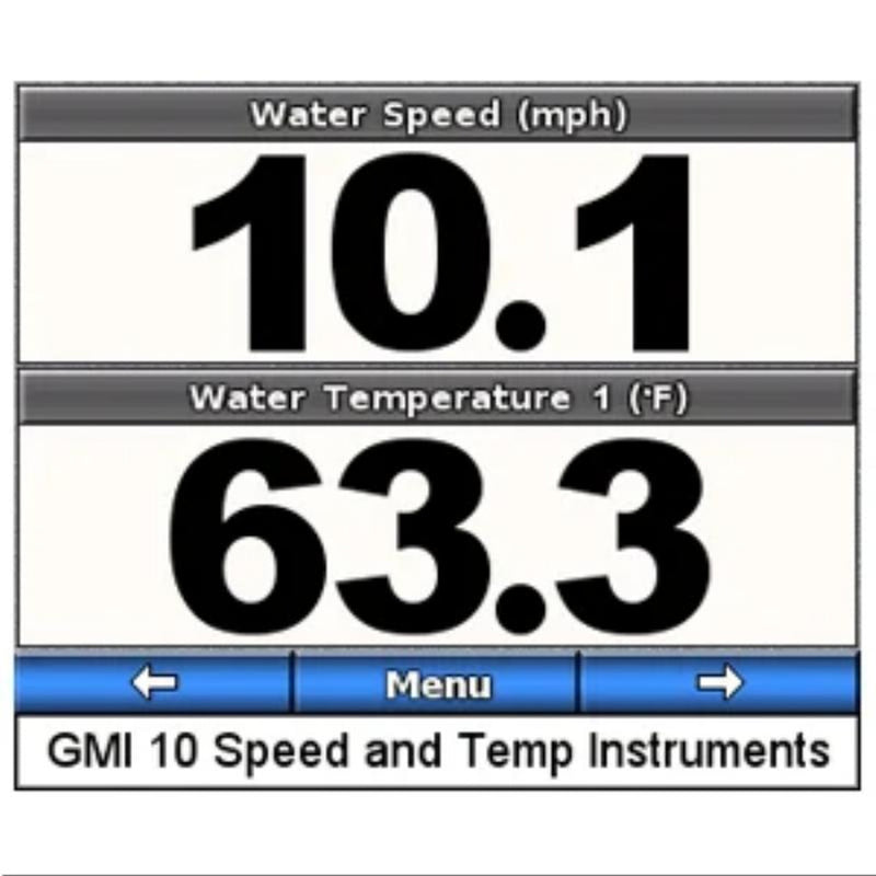 Garmin GST 10 - Water Speed and Temperature Analog Adapter Cable 16ft (4.9m)