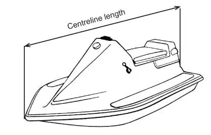 OCEANSOUTH Universal Jet Ski Covers