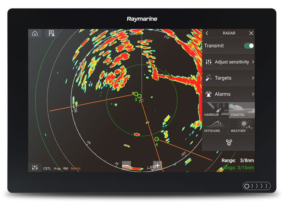 Raymarine Axiom 7 - 7" Touch Screen Multifunction Navigation with integrated RealVision 3D, 600W Sonar with RV-100 transducer and AUS Mapping [Part Number #E70365-03-AUS]