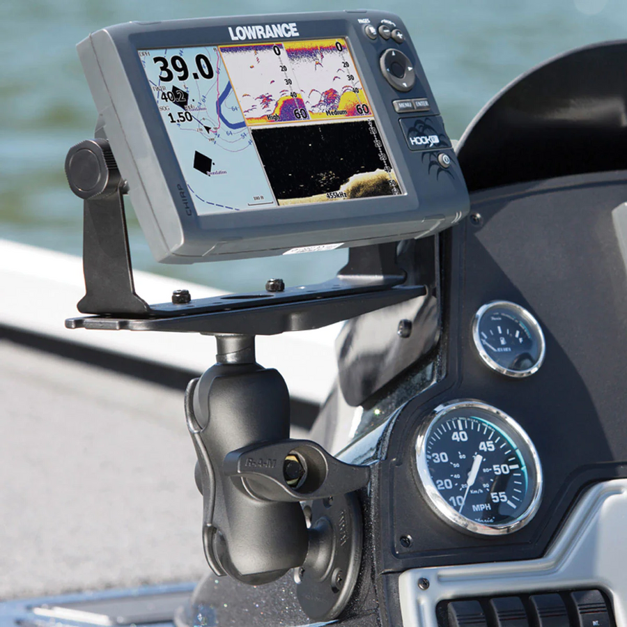 RAM Mounts Large Marine Electronics Mount - D Size