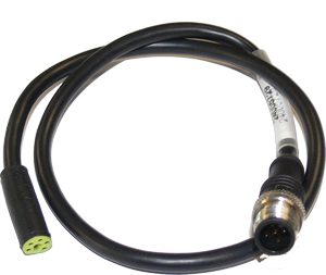 Lowrance/Simrad SimNet to Micro-C (male) cable that connects a SimNet product to a NMEA 2000® backbone 0.5 m (1.6 ft) (Part No.: 24005729)