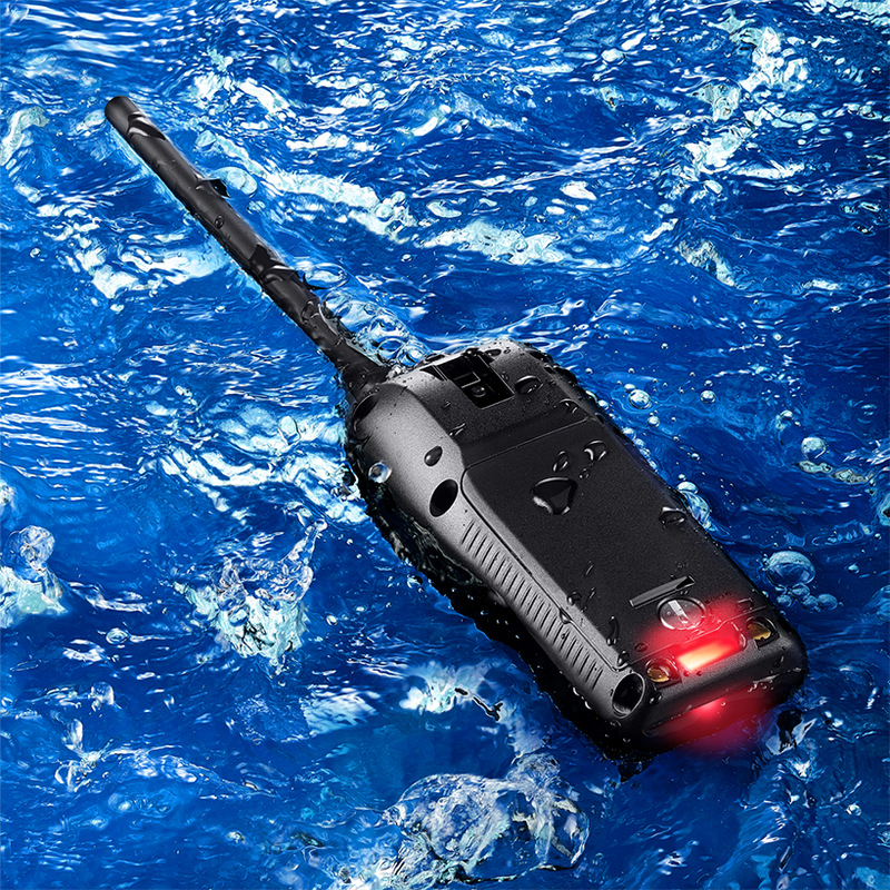 ICOM IC-M37 VHF Marine Radio - 6 Watt VHF with Float'n Flash and 12 Hours of Operation