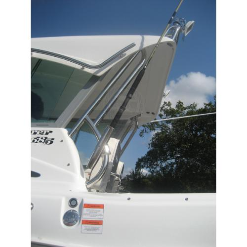 Relaxn Rod Holder 38 - Clamp on Adjustable Stainless Steel