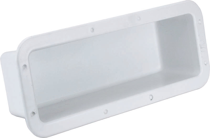 White Plastic Flush Mount Cases (28506)