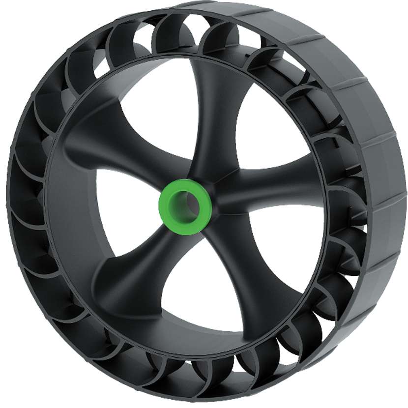 RailBlaza C-Tug with SandTrakz Wheels