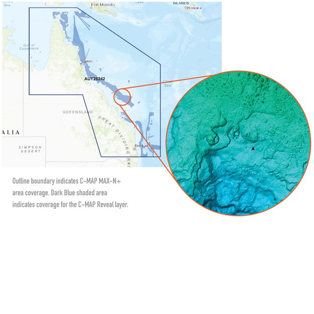 C-MAP Reveal Tweed to Weipa
