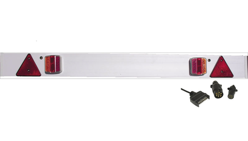 5' Trailer Light Board - with LED Lights, 8m Cable And 3 x 7 Pin Plugs