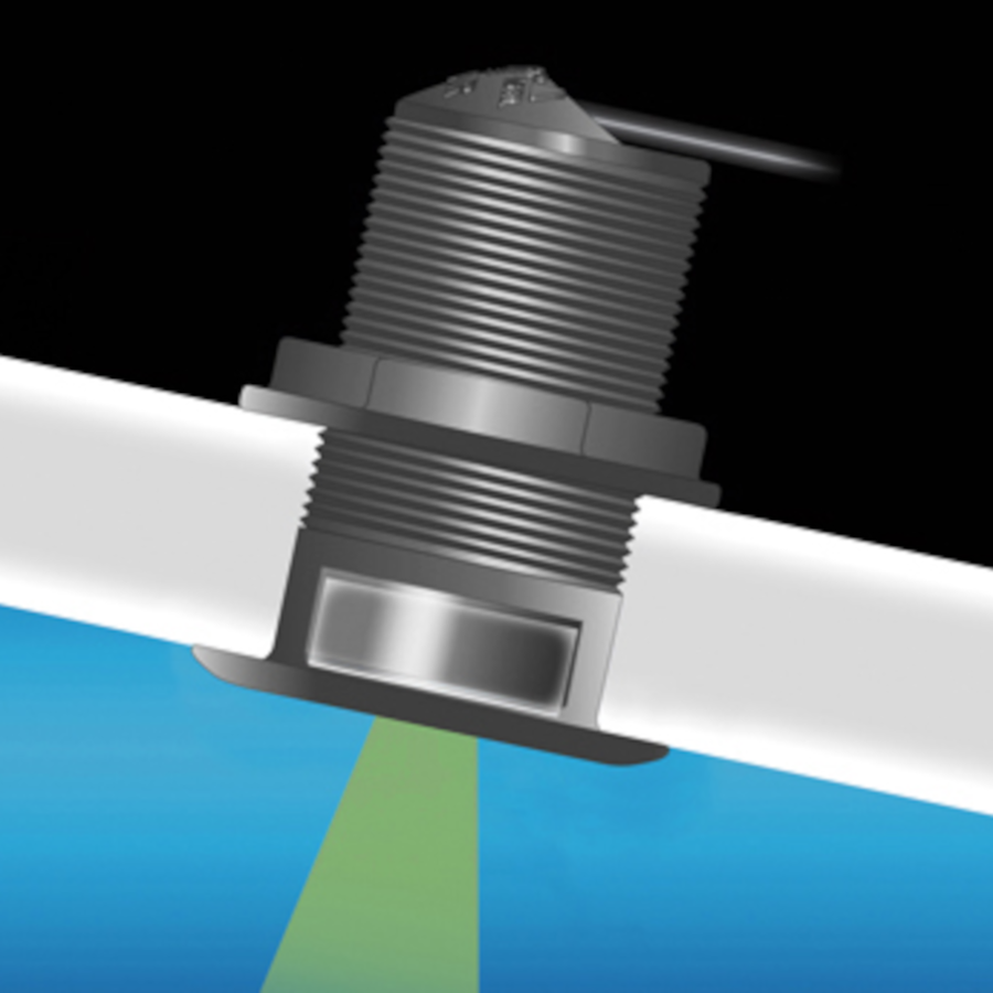 XSONIC AIRMAR SS75H Chirp-ready Tilted Element Thru-hull Transducer