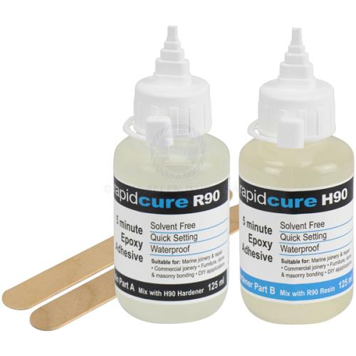 ATL Rapid Cure R90 / H90 - R90 Resin 125ml + H90 Hardener 125ml
