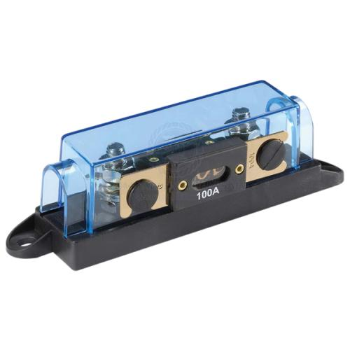 Narva Inline ANL Fuse Holder with Transparent Cover with 100A ANL Fuse