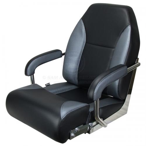Relaxn Seat Pelagic Series - Black and Grey Carbon