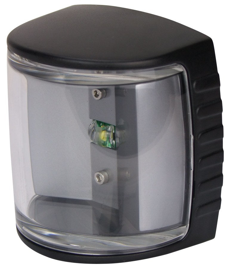 Sealed LED Navigation Lights Green Starboard - Black Housing (709501)