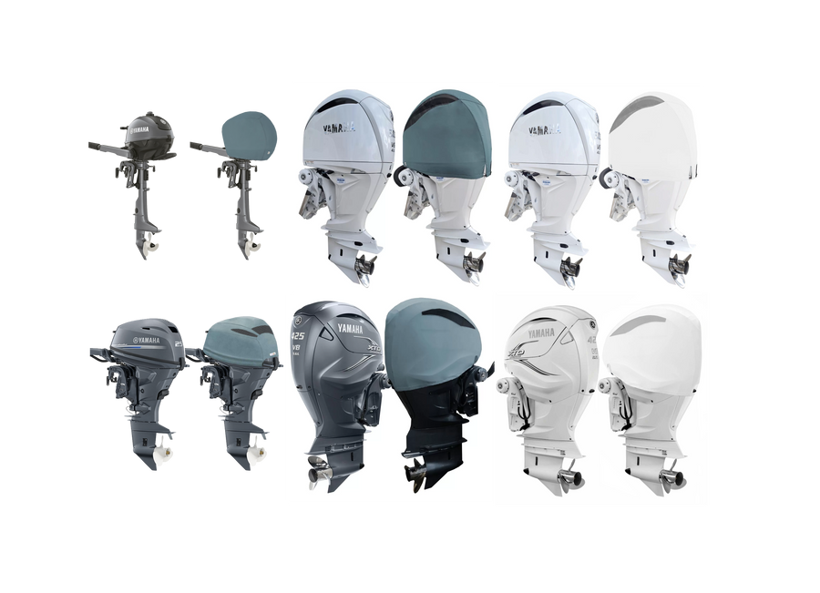 OCEANSOUTH Vented Covers for Yamaha Outboards