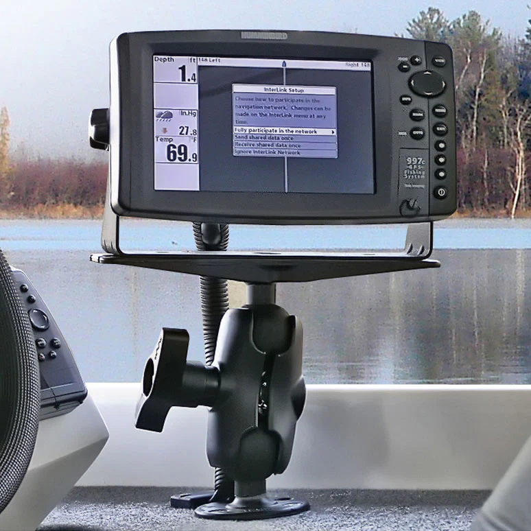 RAM Mounts Large Marine Electronics Mount - D Size