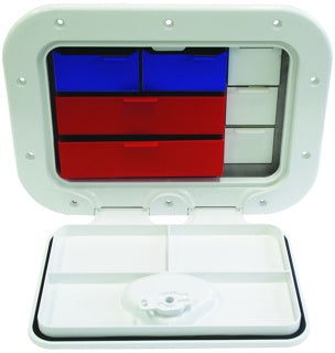 NUOVA RADE of ITALY Tackle Box Hatch with 7 Trays