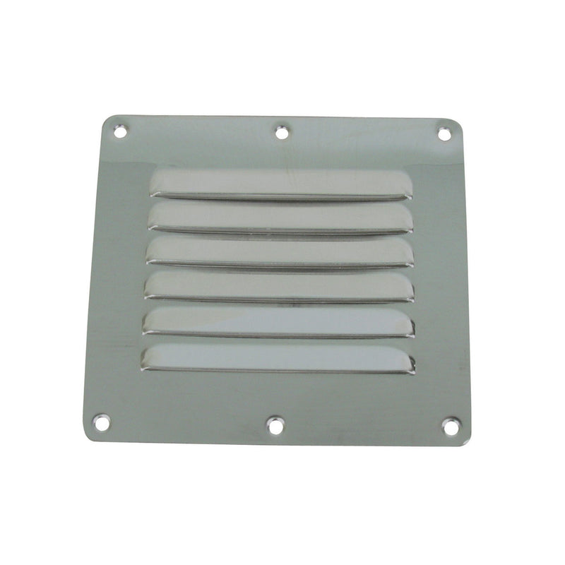 Marine Town Louvre Vent - Stainless Steel Low Profile