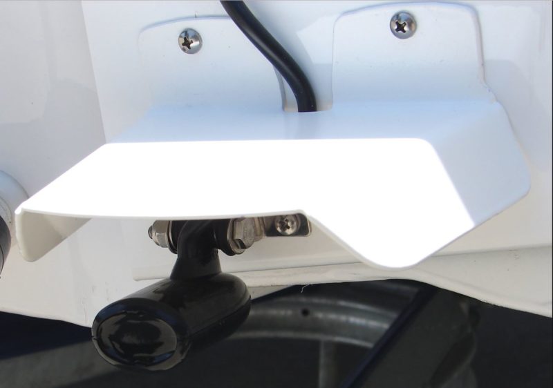 Stacer/Quintrex Transducer Spray Deflector