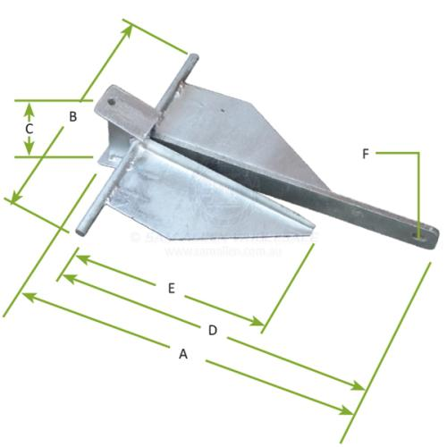 SAW Anchor - Sand Anchor