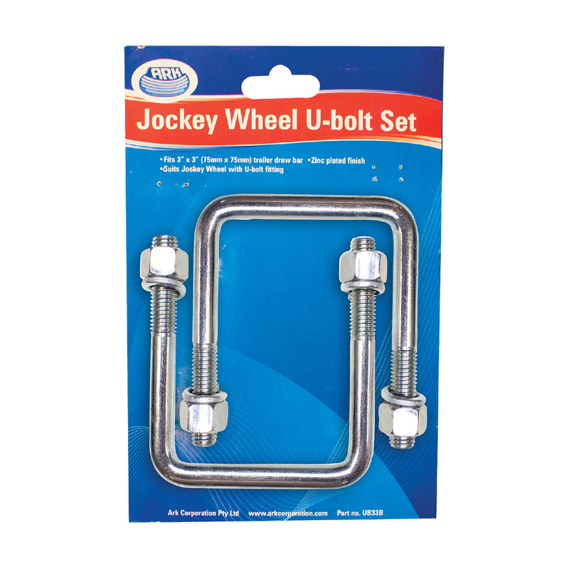 ARK Jockey Wheel U Bolt - 75mm x 100mm