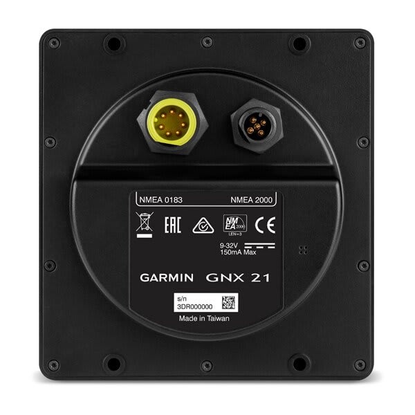 Garmin GNX™ 21 - 4-inch Inverted LCD Monochrome Display Marine Instrument
