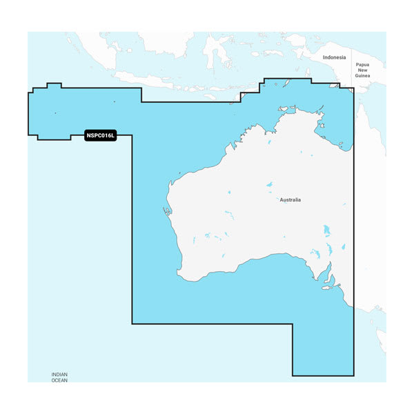 Garmin Navionics+™ Australia, West &amp; Central - Marine Charts