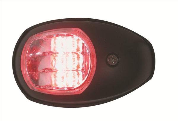 BLA Navigation Lights - LED Side Mount Black Cover