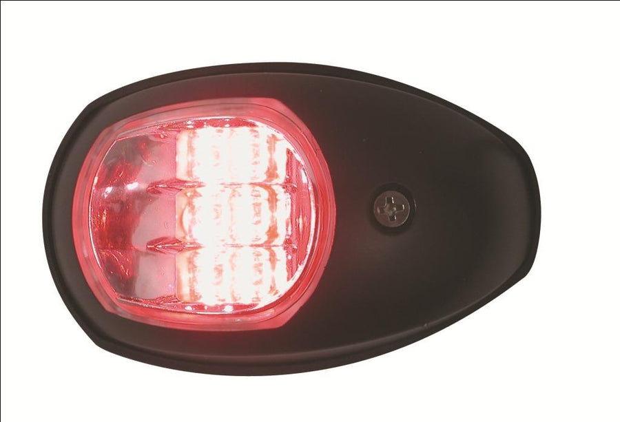 BLA Navigation Lights - LED Side Mount Black Cover