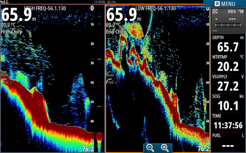 Simrad S5100 Sounder with CHIRP