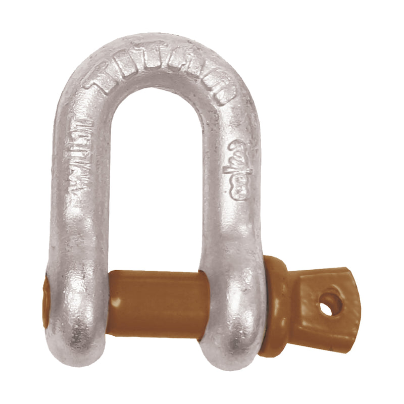 Titan Tested ”˜D”™ Shackle - Galvanised