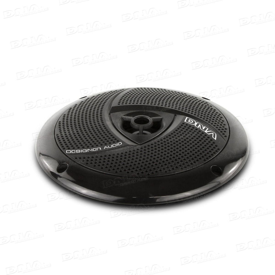 DNA 6.5inch Slimline Marine Speakers - 1 Pair Black 100W