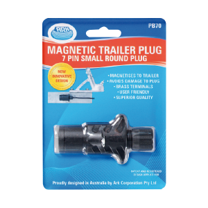 ARK Magnetic Trailer Plug - 7 Pin Small Round Plug
