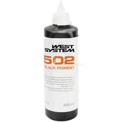 West System Epoxy Pigment 501 / 502 - Black, 500ml