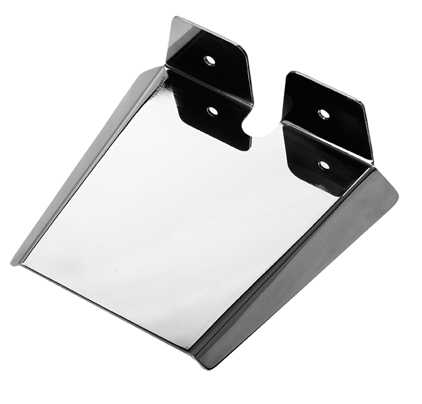 Bell Marine Viper Stainless Steel Transducer Covers - Small, 150mm long x 135mm