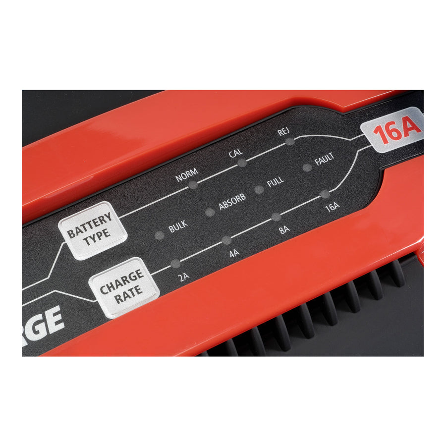 Projecta Battery Charger PC1600 - 12V 16A 6 Stage Automatic Charging