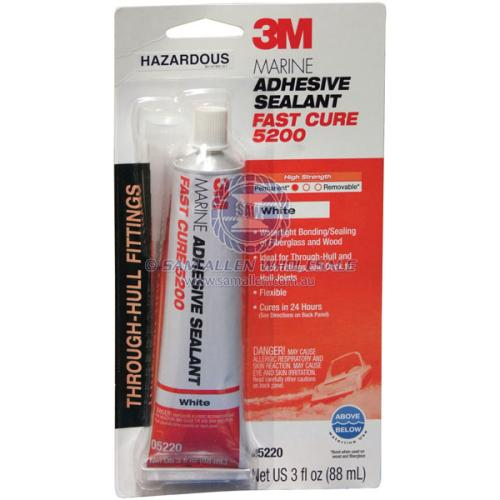 3M Marine Adhesive Sealant Fast Cure 5200 - 1 x 88.7ml