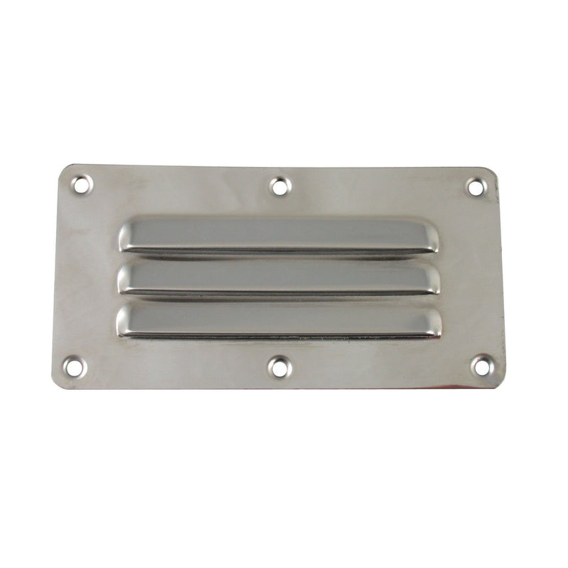 Marine Town Louvre Vent - Stainless Steel Low Profile