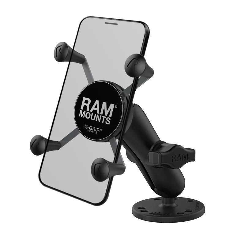 RAM Mounts X-Grip® Phone Mount with Drill-Down Base
