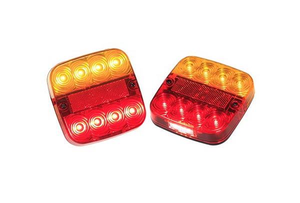 LED 99 Series Trailer Lamp Set with Number Plate Lamp